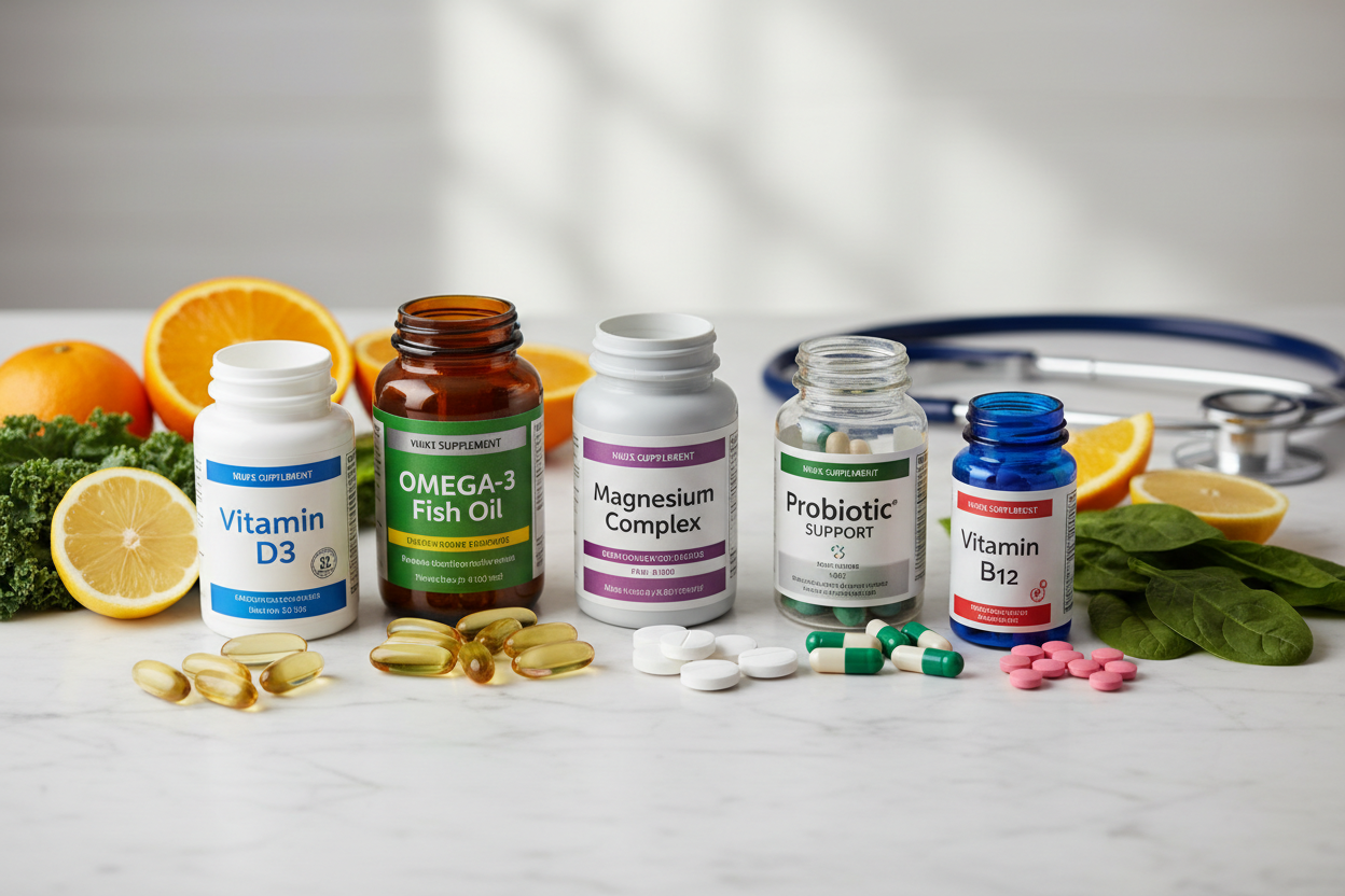 5 Supplements That Doctors Actually Recommend for Daily Health