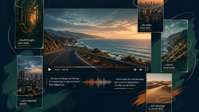 AI transforming a long-form video into multiple short-form content clips