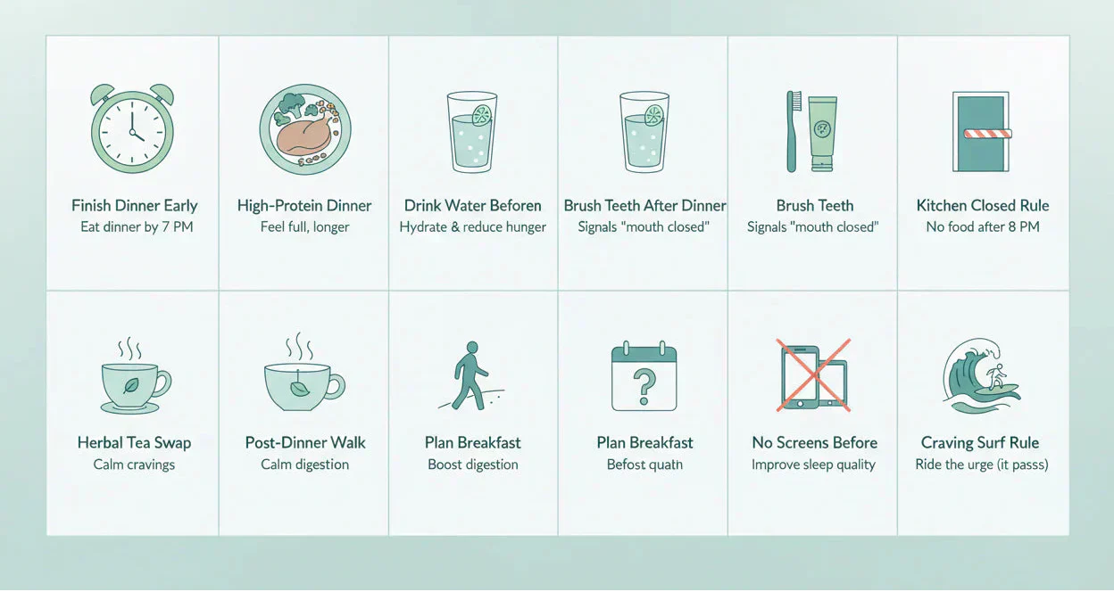 Stop Overeating at Night: Daily Habits That Actually Work