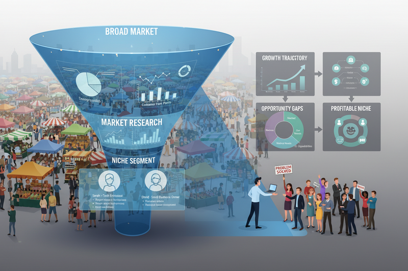 How to Choose a Profitable Niche in a Saturated Market - Elite Pulse Global