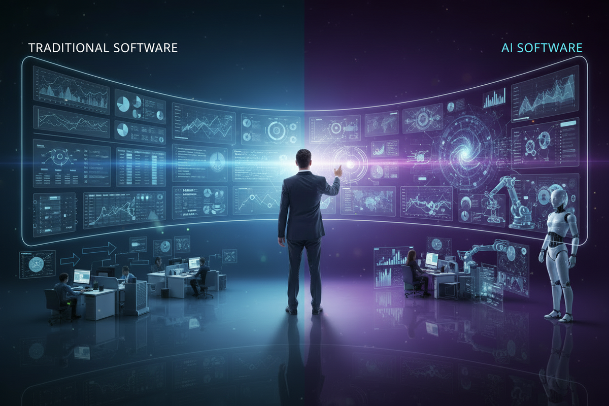 AI vs. Traditional Software: Which Should You Choose?